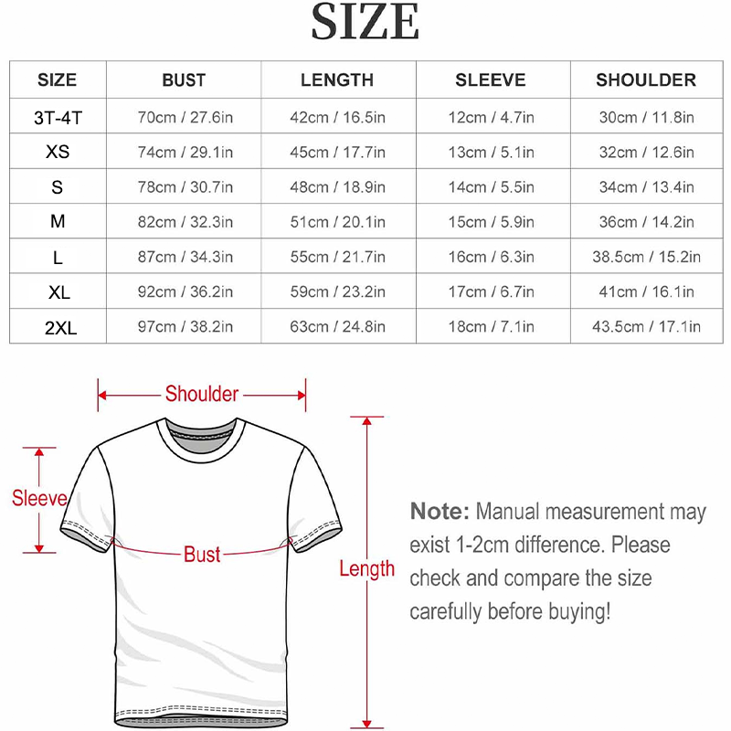 Children’s Size Chart