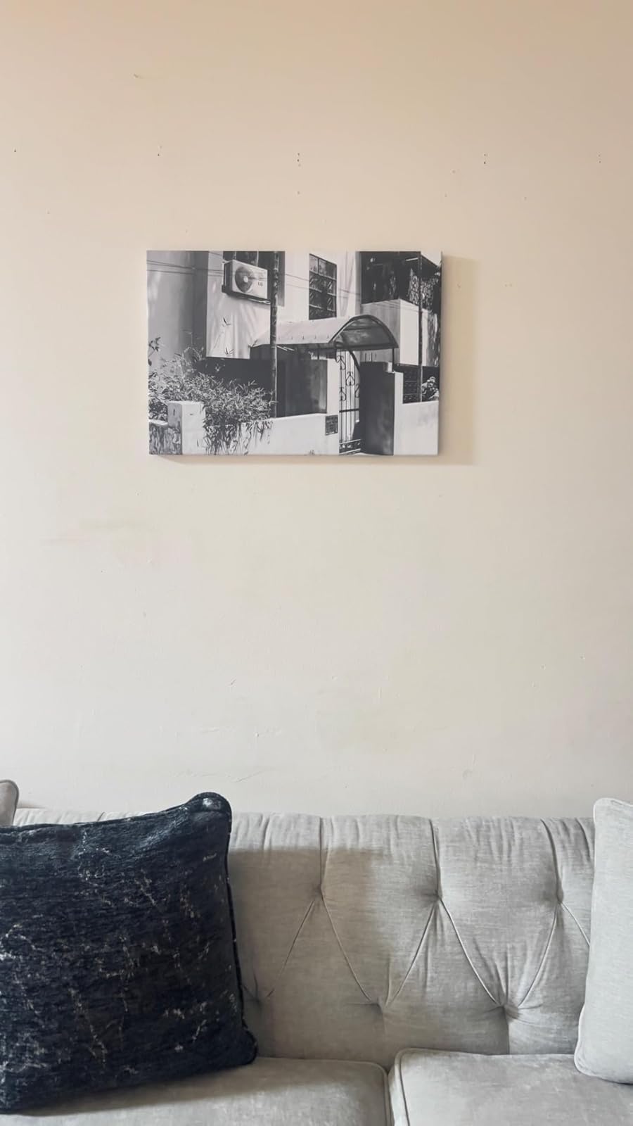 Canvas in Living Room