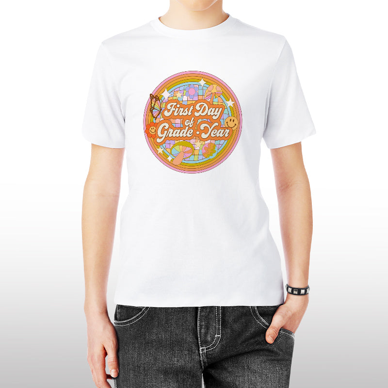 Custom Back to School T-Shirt – Personalized Text, Perfect for Students, Teachers & First Day Photos