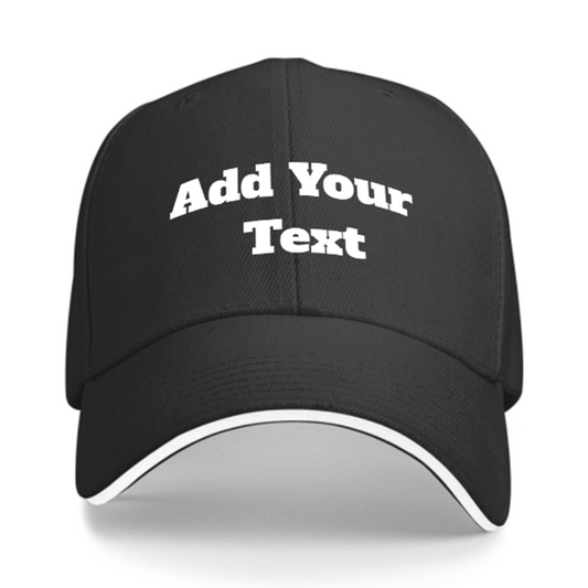 Custom Hat with Text